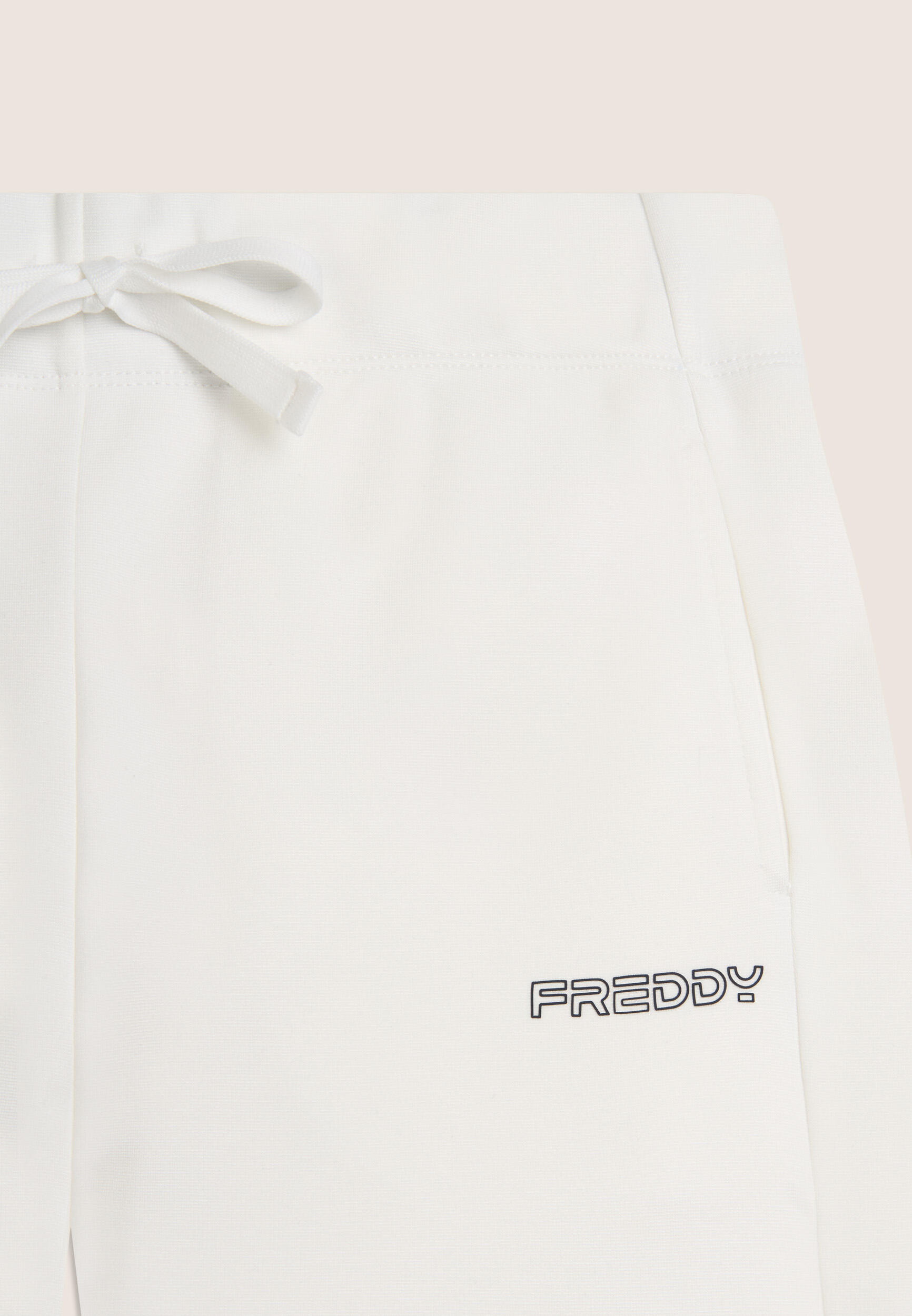 Pantaloni Sportivi Wide Leg con Lunghezza Full 3/3