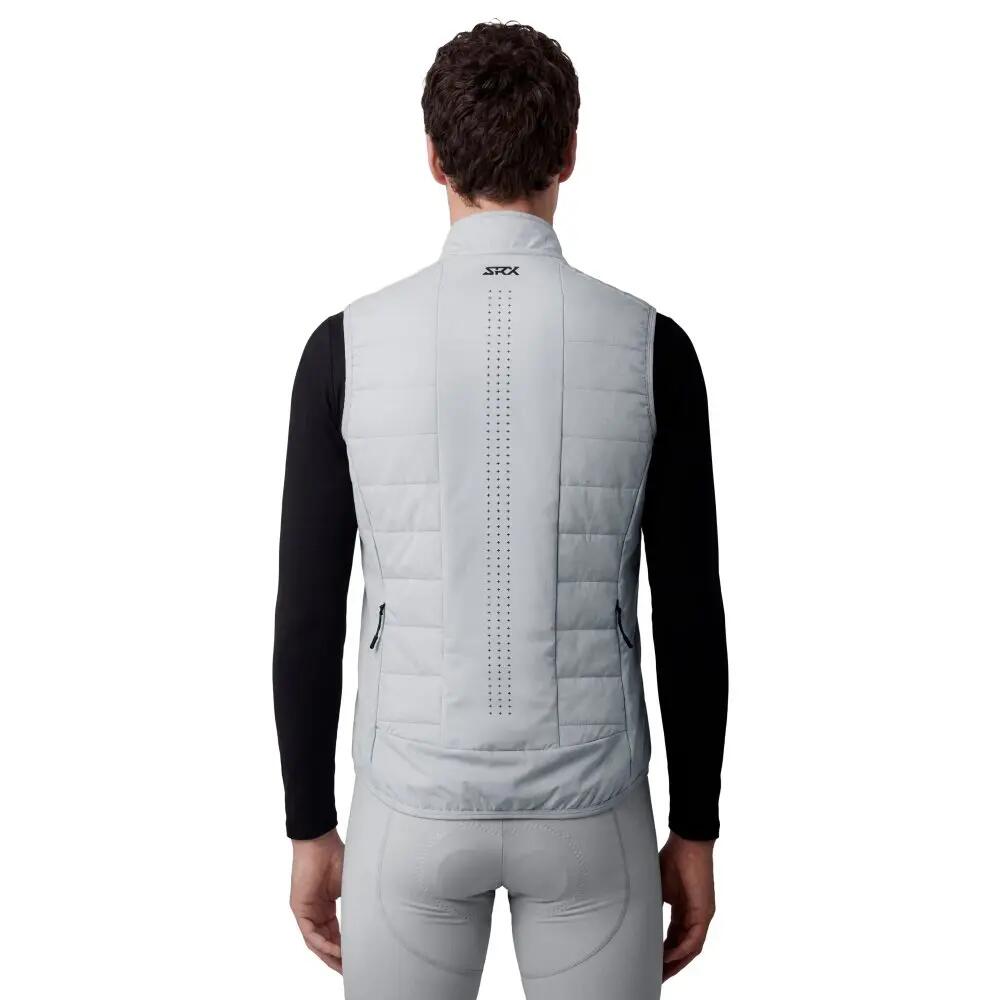 Herren Radsport thermo-fahrradweste SRX Ultra Warm Gray Grau 2/8