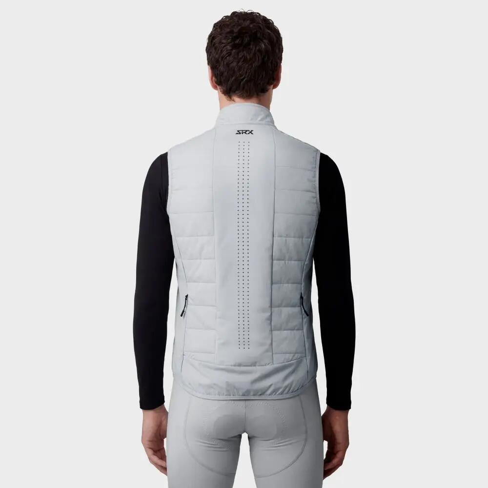 Herren Radsport thermo-fahrradweste SRX Ultra Warm Gray Grau 6/8