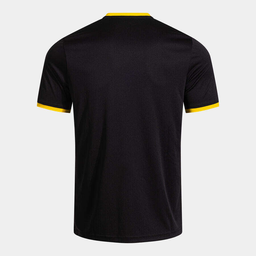 CAMISETA JOMA COMBI PREMIUM NEGRO AMARILLO 2/3