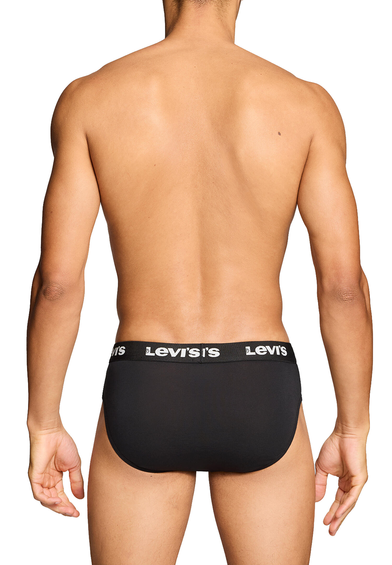 Levi’s Herren Retrobriefs REPEAT LOGO Slip Unterwäsche 4-er Pack 4/5