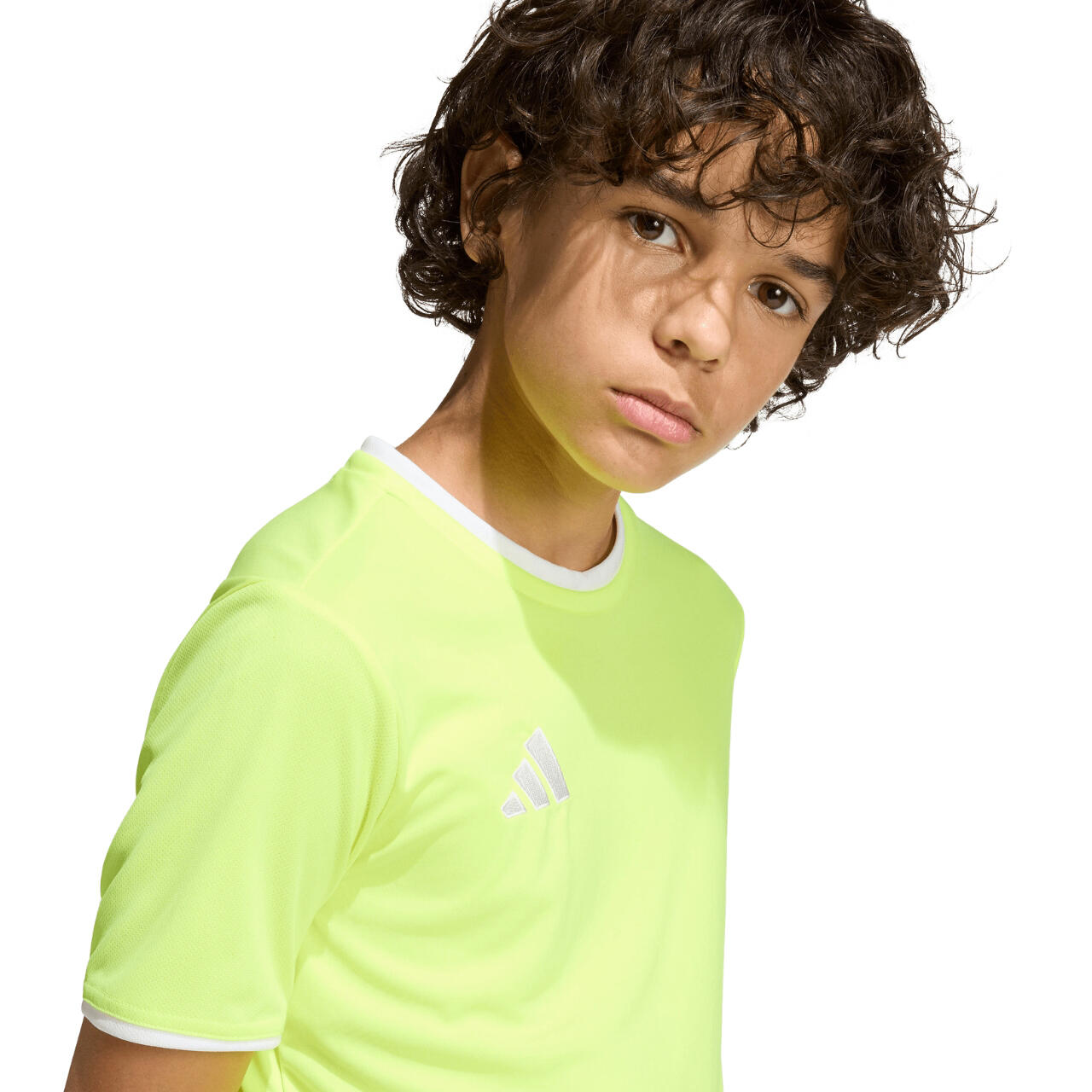 Koszulka dla dzieci adidas Entrada 26 Jersey neon 4/12