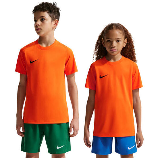 Maillot de jeu enfant NIKE Dri-FIT orange, manches courtes