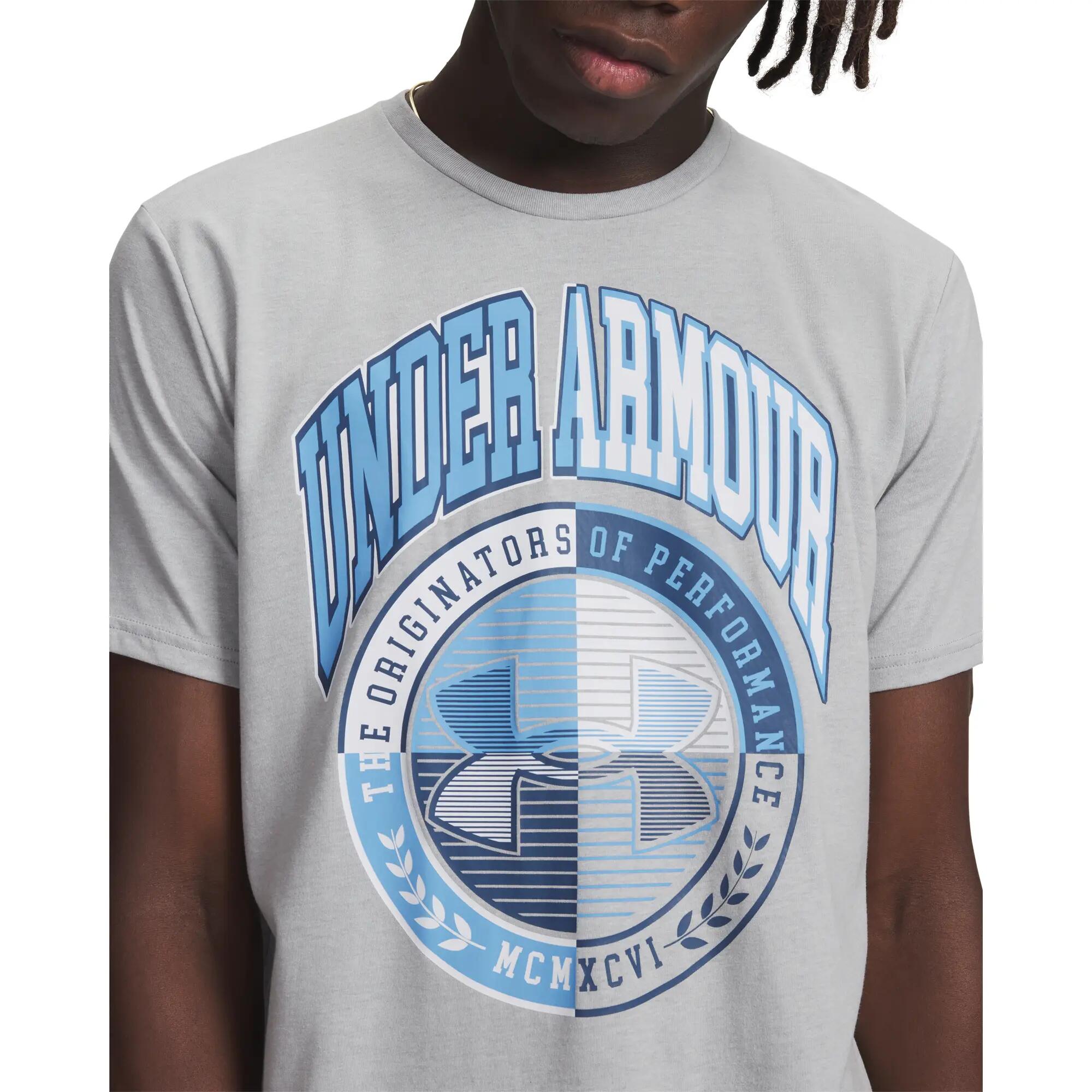 Under Armour Herren T-Shirt UA M Varsity Crest SS 6009249 3/5