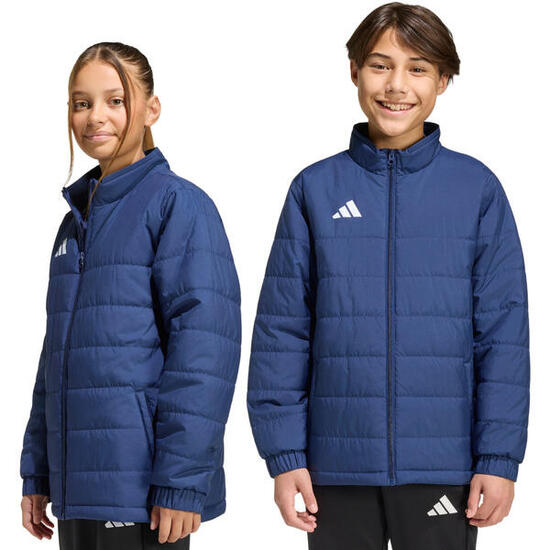 Veste polaire enfant adidas bleu marine avec zip intégral