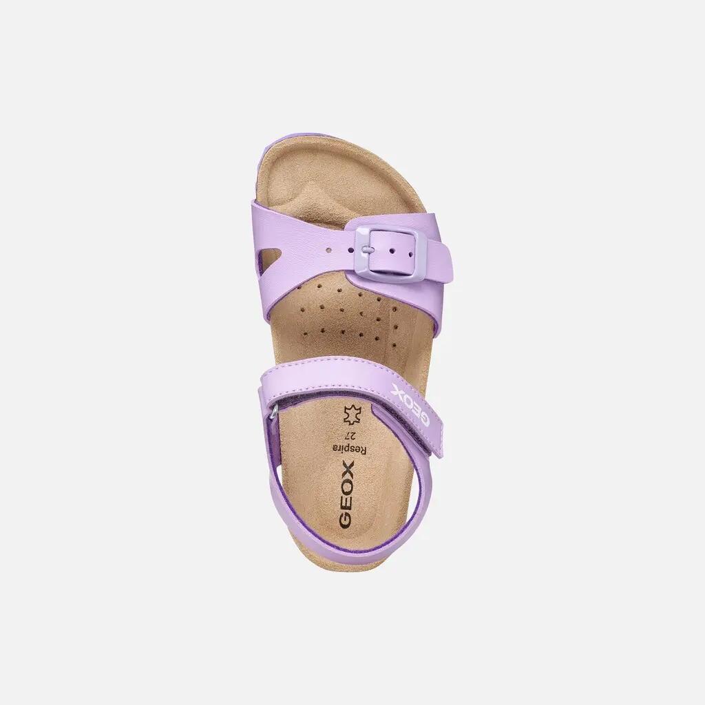 Sandales Fille ADRIEL GIRL Lilas Foncé 7/7