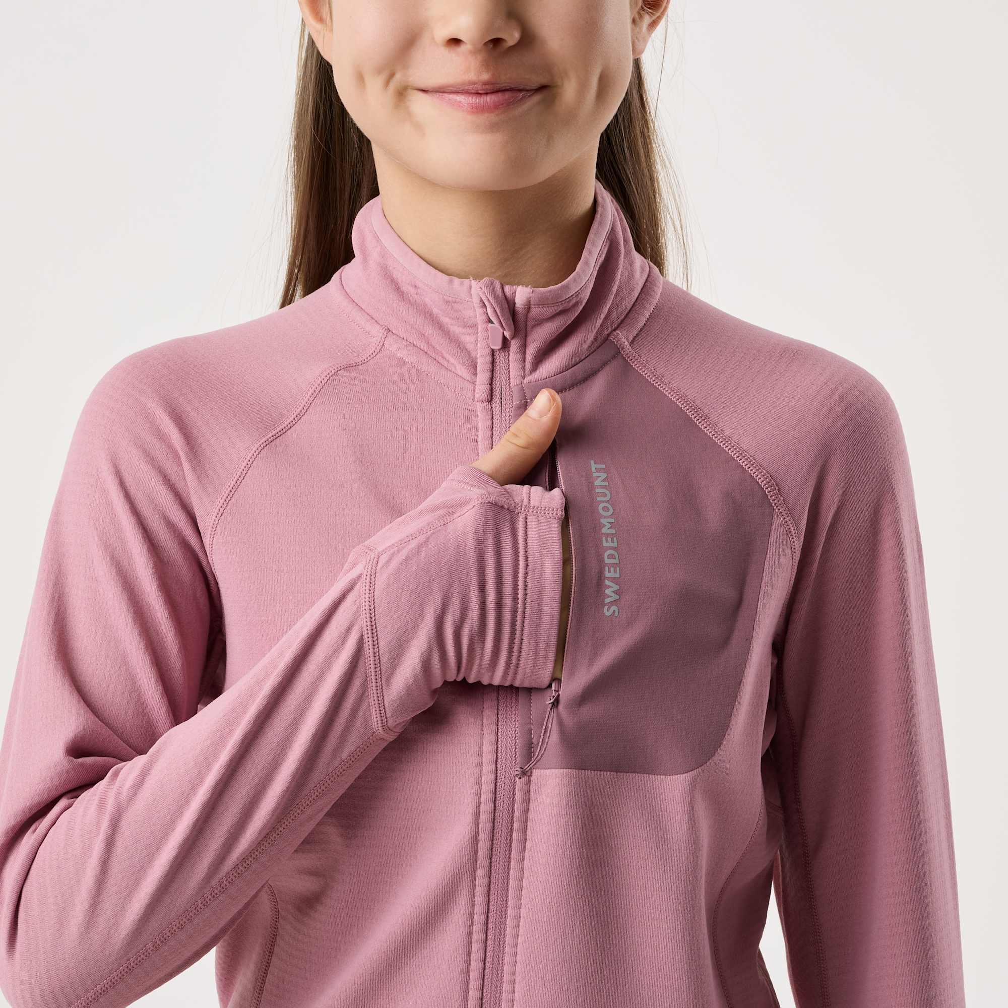 Pile maniche lunghe da training junior Ultra Light Full Zip G 5/7