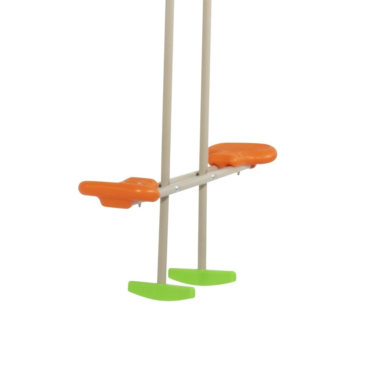 Station de jeux bois 2,30 m Topwood PALMI VERT - 5 enfants 4/7