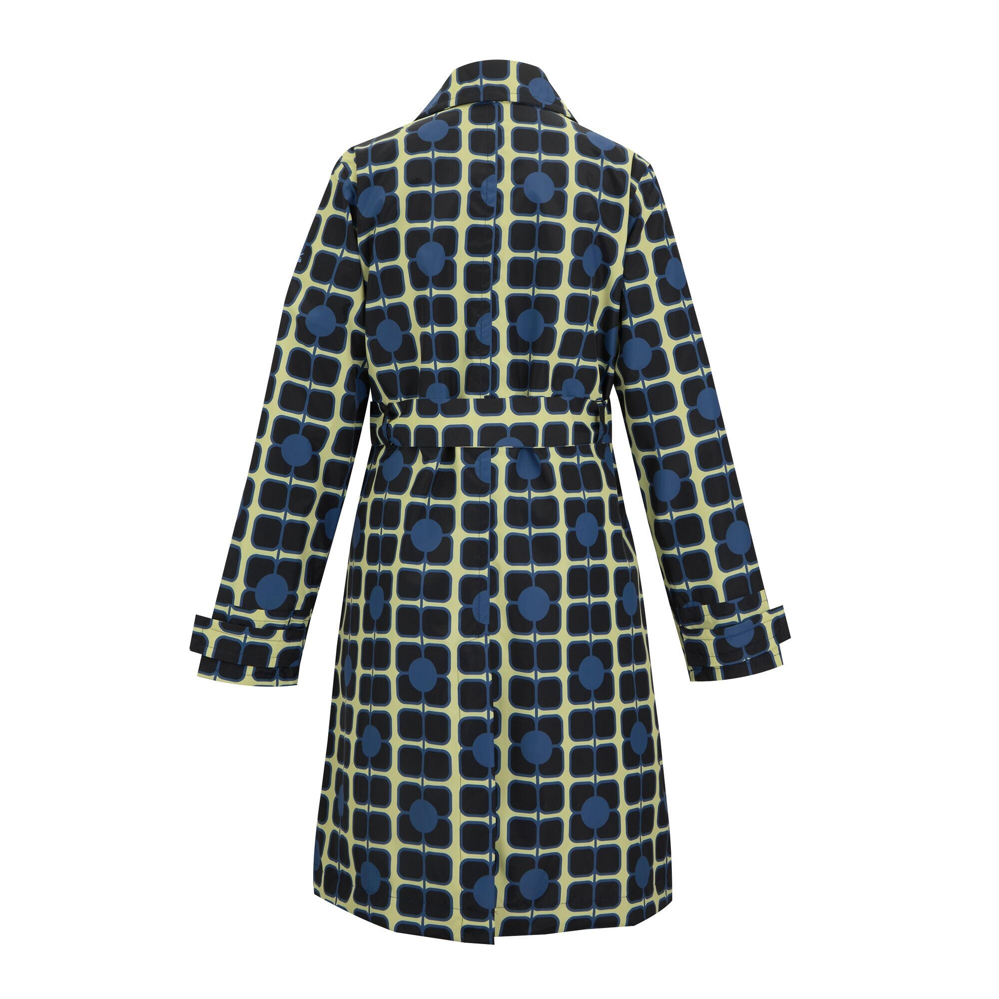 Trench Imperméable Motif/style Fleur Géante ORLA KIELY Femme (Bleu Marine) 2/5