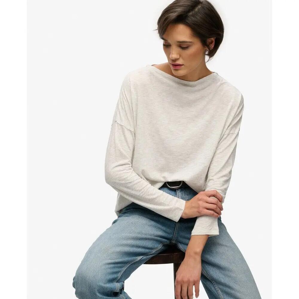 T-shirt col bateau et manches longues femme Superdry 3/7