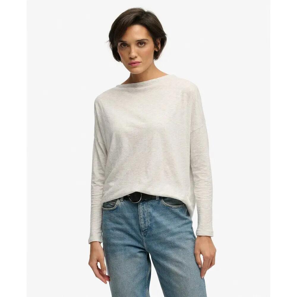 T-shirt col bateau et manches longues femme Superdry 2/7