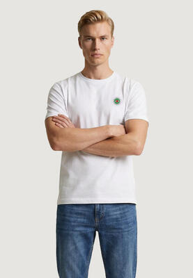 Crop top t-shirt onsfred life eye rlx ss tee heren wit