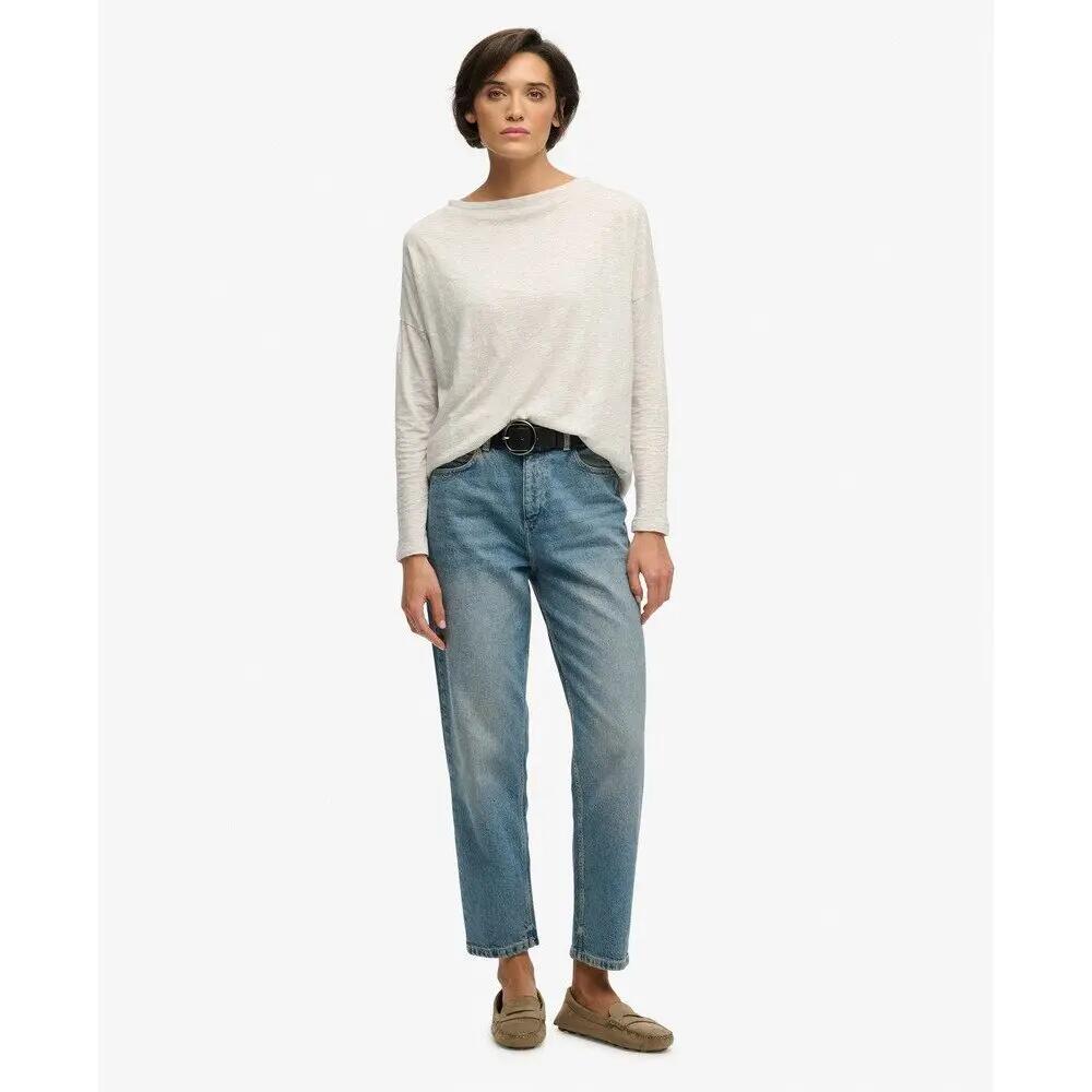 T-shirt col bateau et manches longues femme Superdry 4/7
