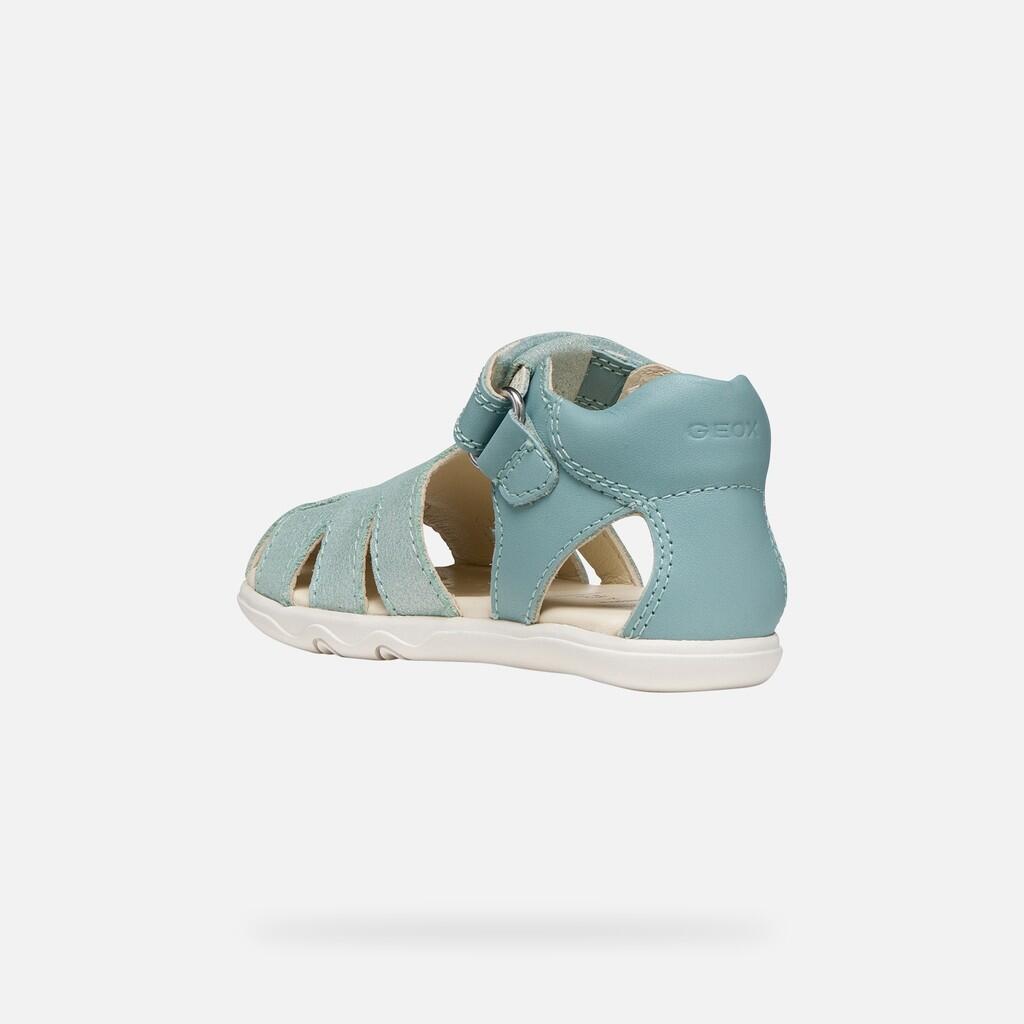 Sandales Bébé Fille SANDAL STEPPIEUP BABY GIRL Bleu Eau 4/7