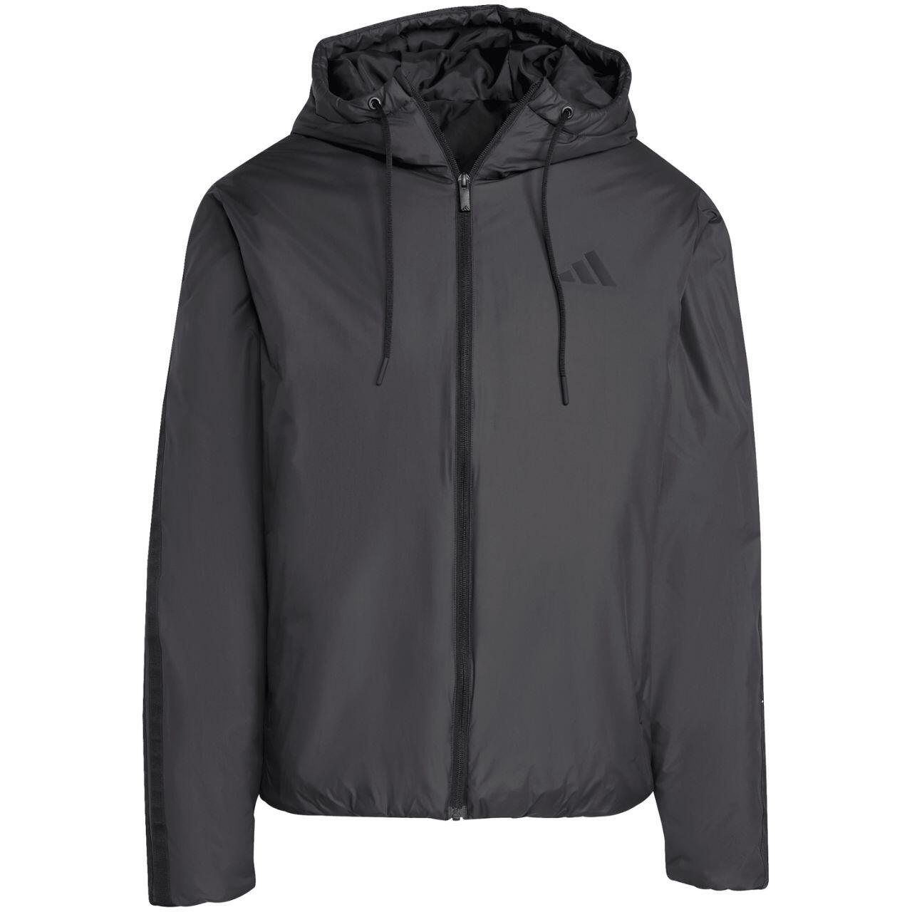 Kurtka męska adidas Essentials Climawarm 3 Stripes Insulated Hooded 2/6
