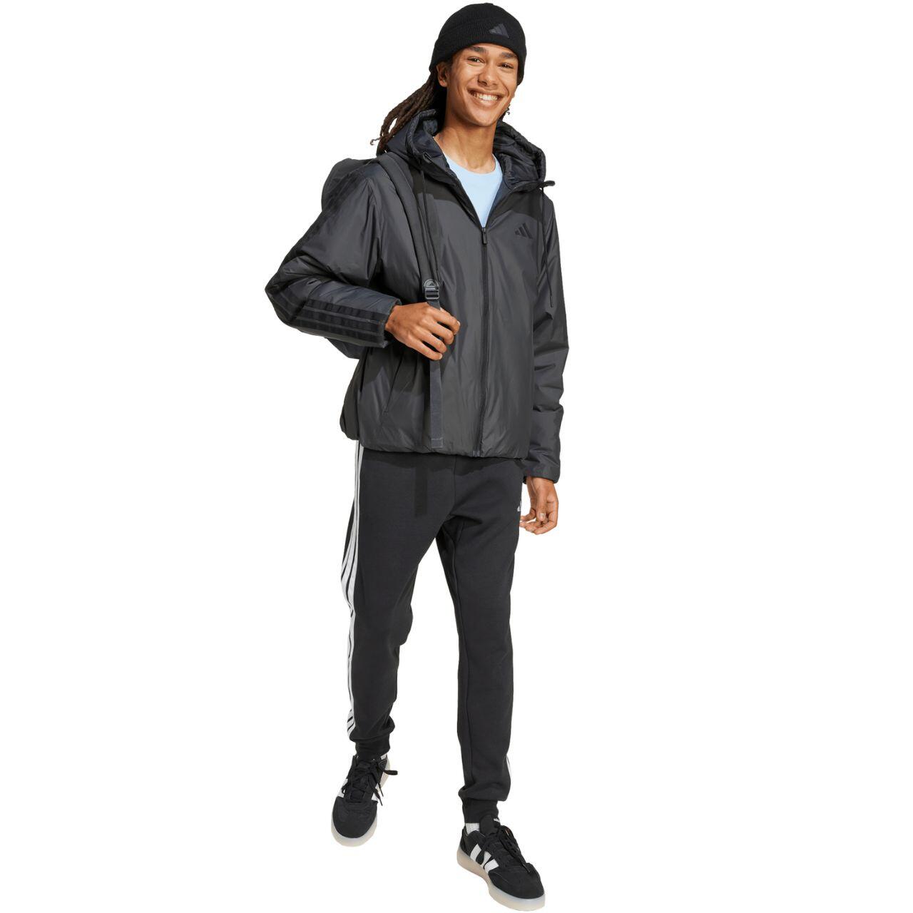 Kurtka męska adidas Essentials Climawarm 3 Stripes Insulated Hooded 4/6