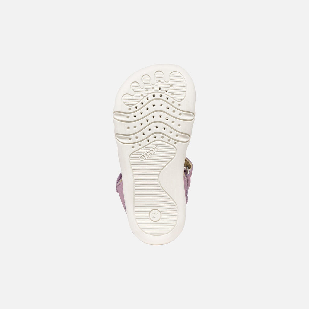 Sandales Bébé Fille SANDAL STEPPIEUP BABY GIRL Lilas 7/7