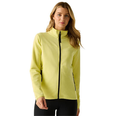 Dames florena full zip fleecejack (donkere storm)