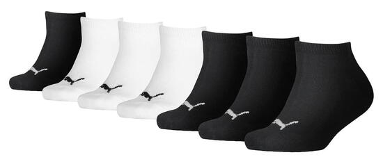 Puma KIDS INVISIBLE Unisex Socken Sneaker für Mädchen und Jungen 7 Paar