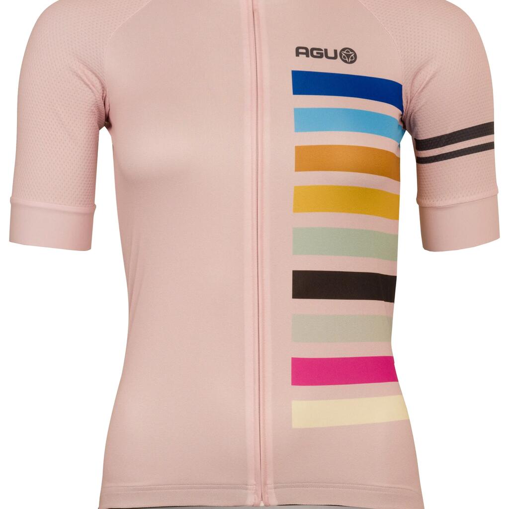 Pink Frost Jersey Ss Essential Women Sustained Grey