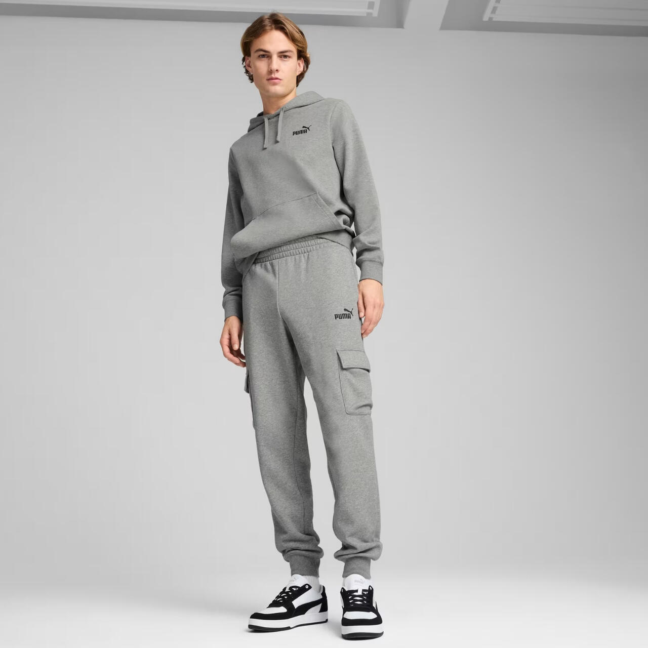 Pantalones de hombre Puma ESS No.1 Logo Cargo Pants FL 5/5