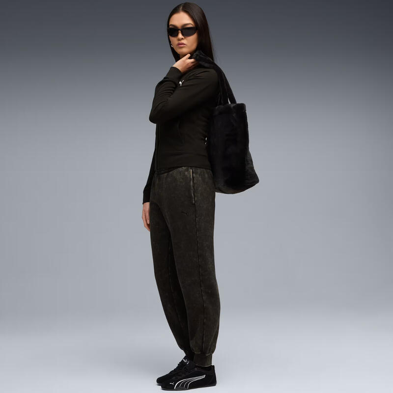 Pantaloni de damă Puma ESS Elevated Comfort Wash Sweatpants