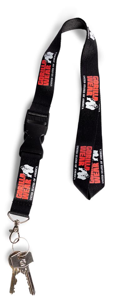 Eloy Lanyard - Noir/Rouge 3/3