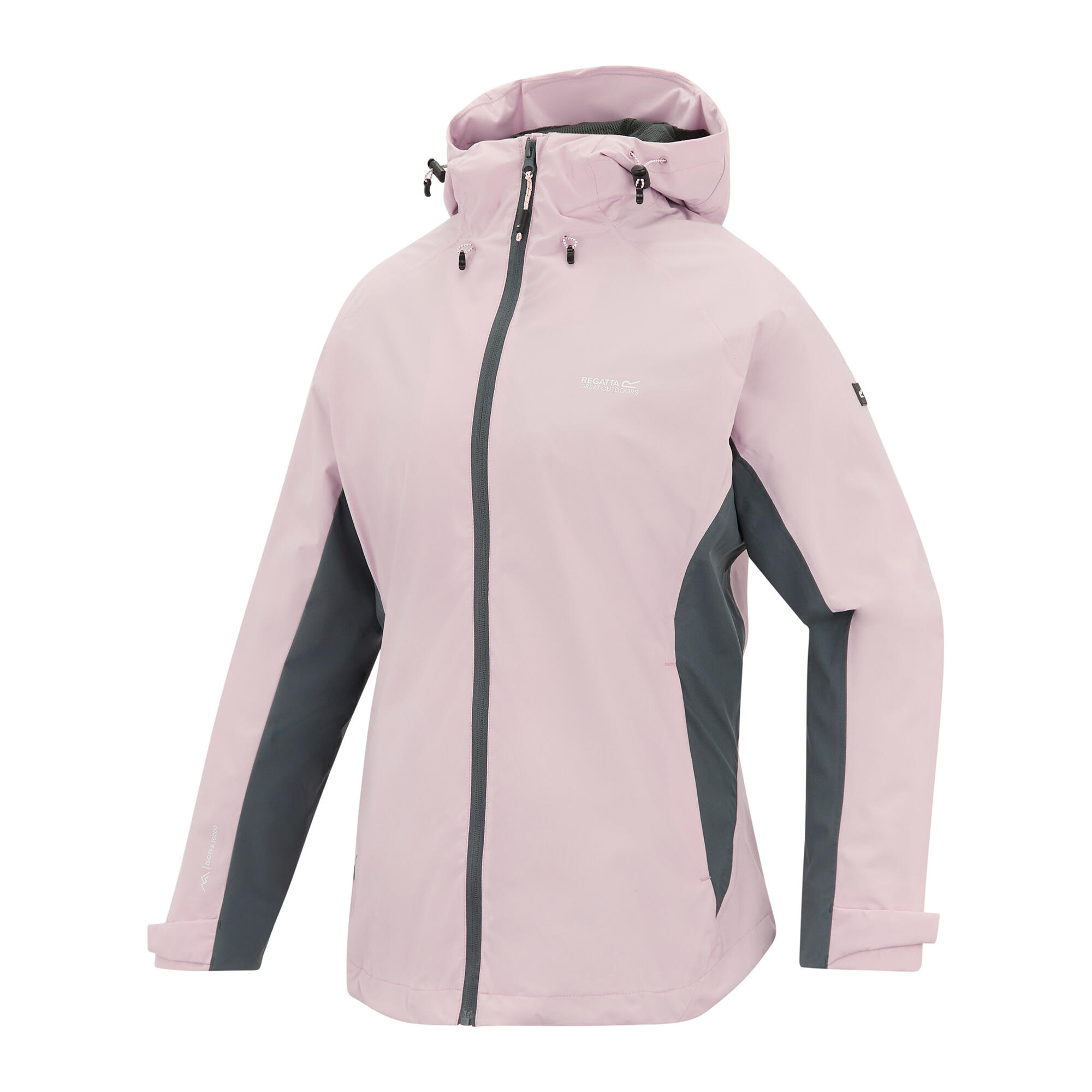 Chaqueta Impermeable Freesdale para Mujer Polvo Lila, Tormenta Oscura 3/5