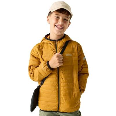 Childrens/kids hillpack hooded jacket (roze waas)