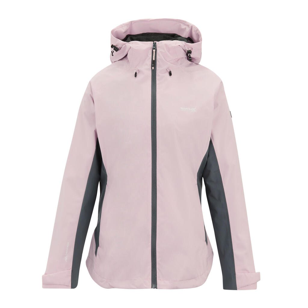 Womens/Ladies Freesdale Waterproof Jacket (Powder Lilac/Dark Storm)