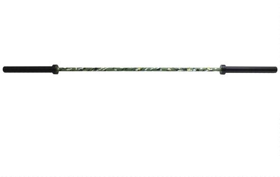 Barre Olympique avec Revêtement Camouflage - 20 kg