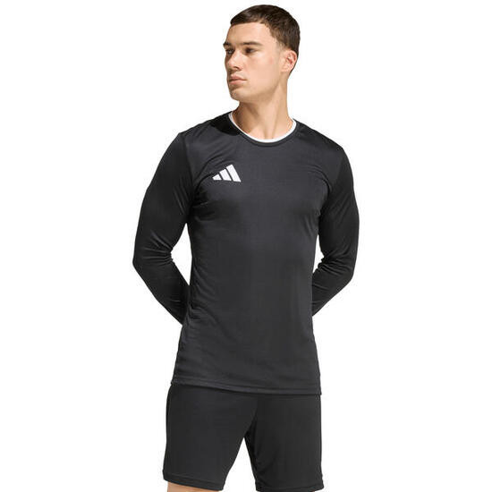 T-shirt manches longues ADIDAS homme noir - 100% polyester