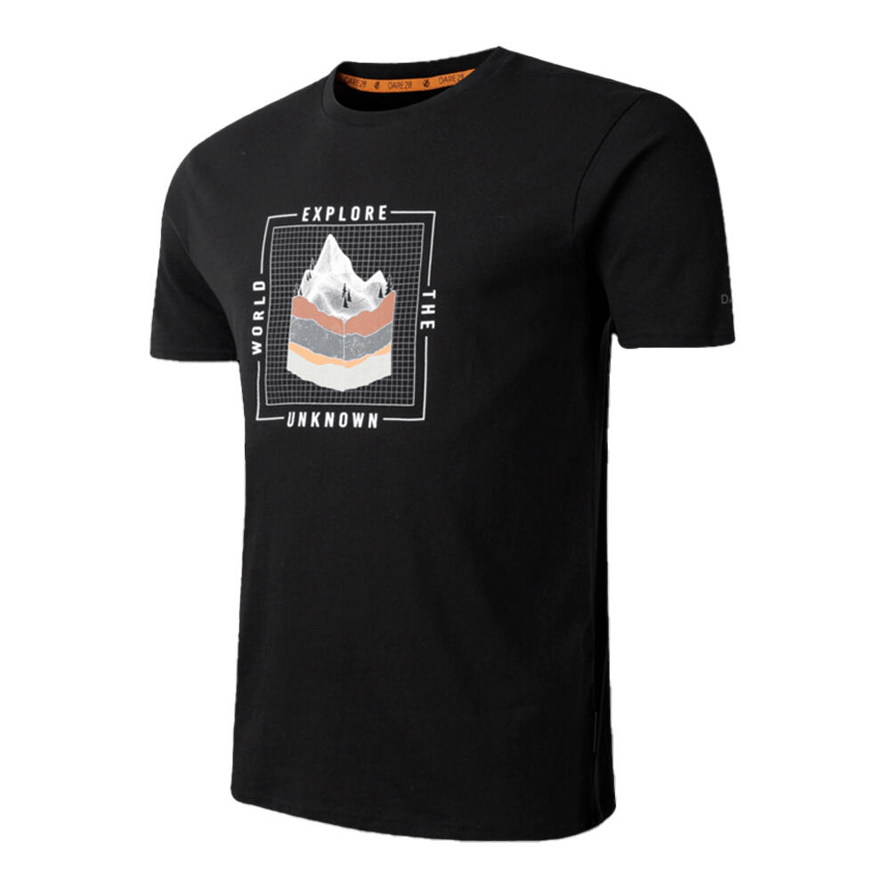 Tshirt Motif/style Imprimé Graphique Homme (Noir) 3/5