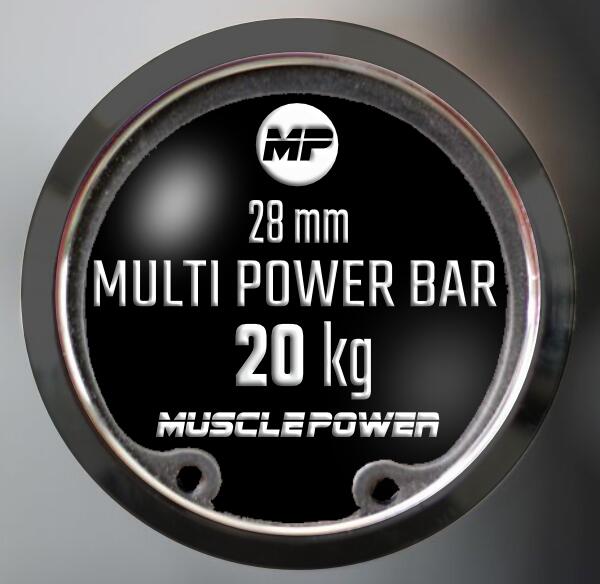 Barre Olympique avec Revêtement Camouflage - 20 kg 5/6