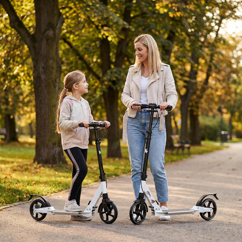 Trotinetă pliabilă Kruzzel Hyperion W 26141, oraș, max 100 kg, roți de 200 mm
