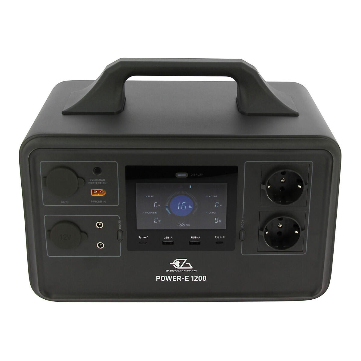 EZA Power Station Portable Power-E 1200 Camping-car 2/4