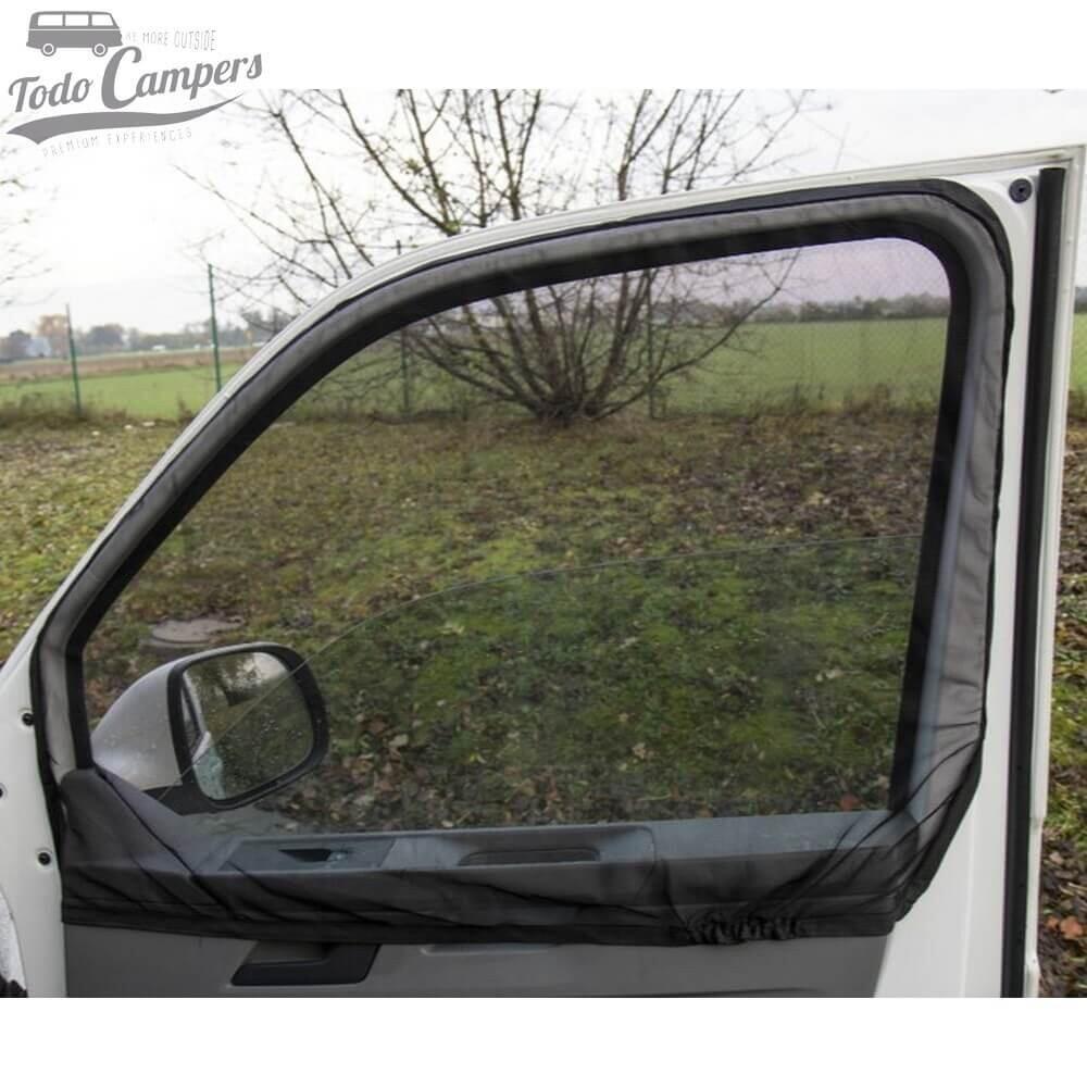Mosquiteras con imanes para ventanillas de Volkswagen T5, T6 y T6.1 1/5