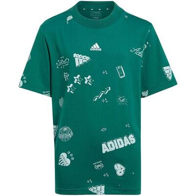 Maglietta per bambini adidas Brand Love Allover Print