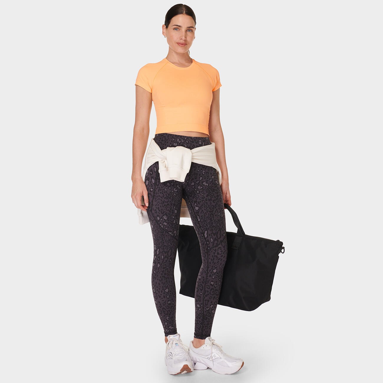 T-shirt Sweaty Betty Athlete Crop Seamless 5/7