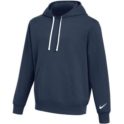 Nike heren hoodie fleece katoen donkerblauw