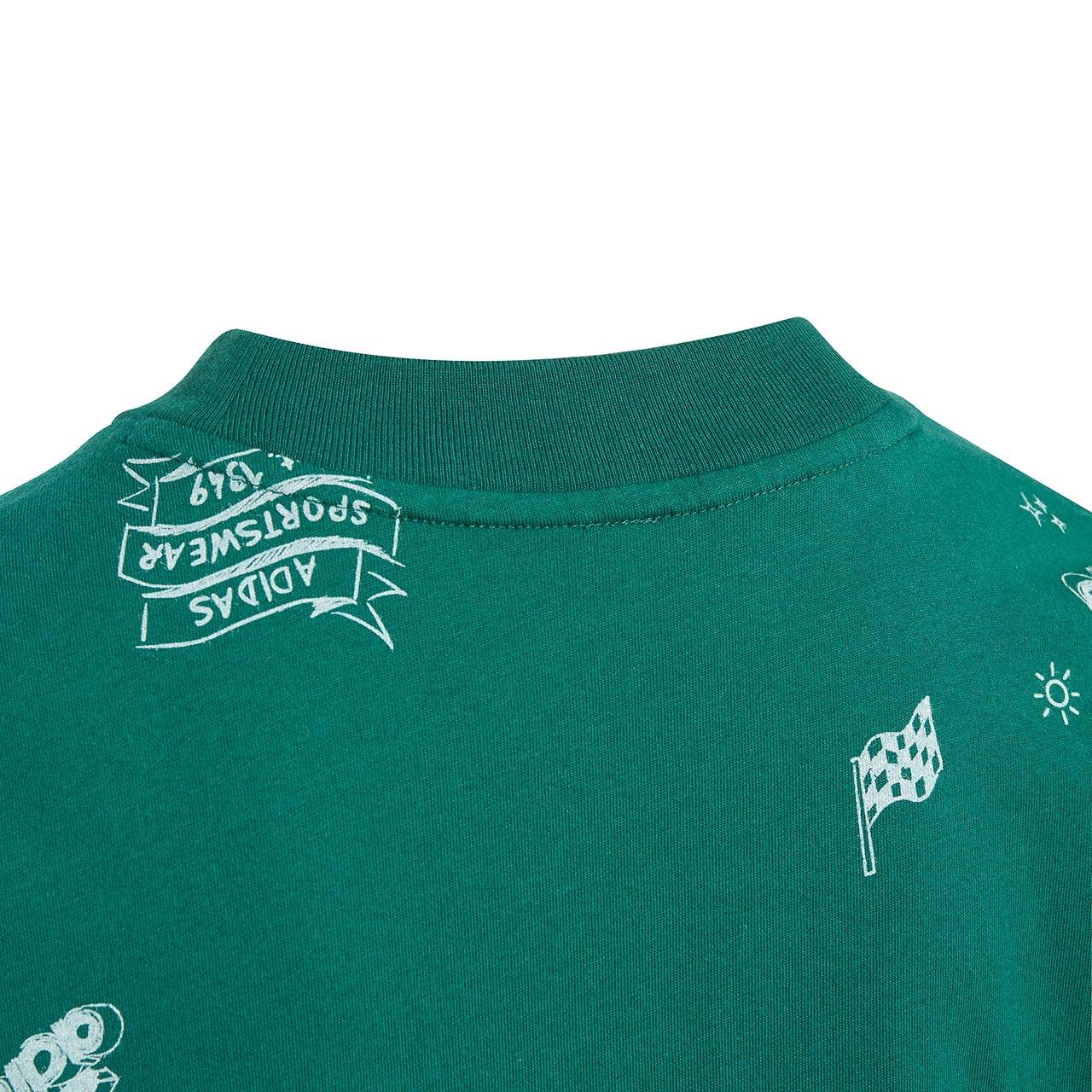 T-shirt infantil adidas Brand Love Allover Print 4/5