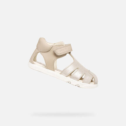 Sandales Bébé Fille B SANDAL STEPPIEUP G Bleu Eau
