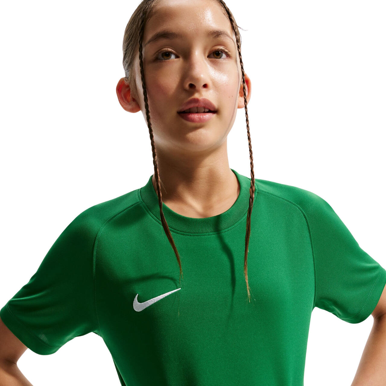 Maillot de jeu enfant NIKE Dri-FIT vert 4/7