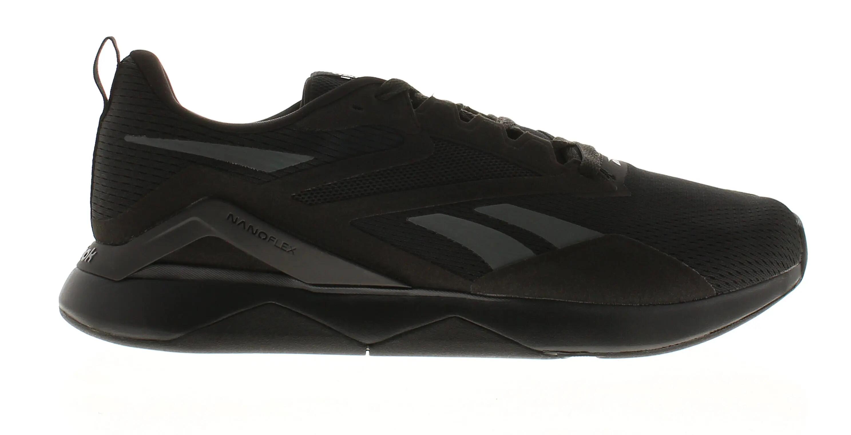 Reebok Mens Trainers Nanoflex Tr 2 Magnetic core black cold grey UK Size 10.5 2/5