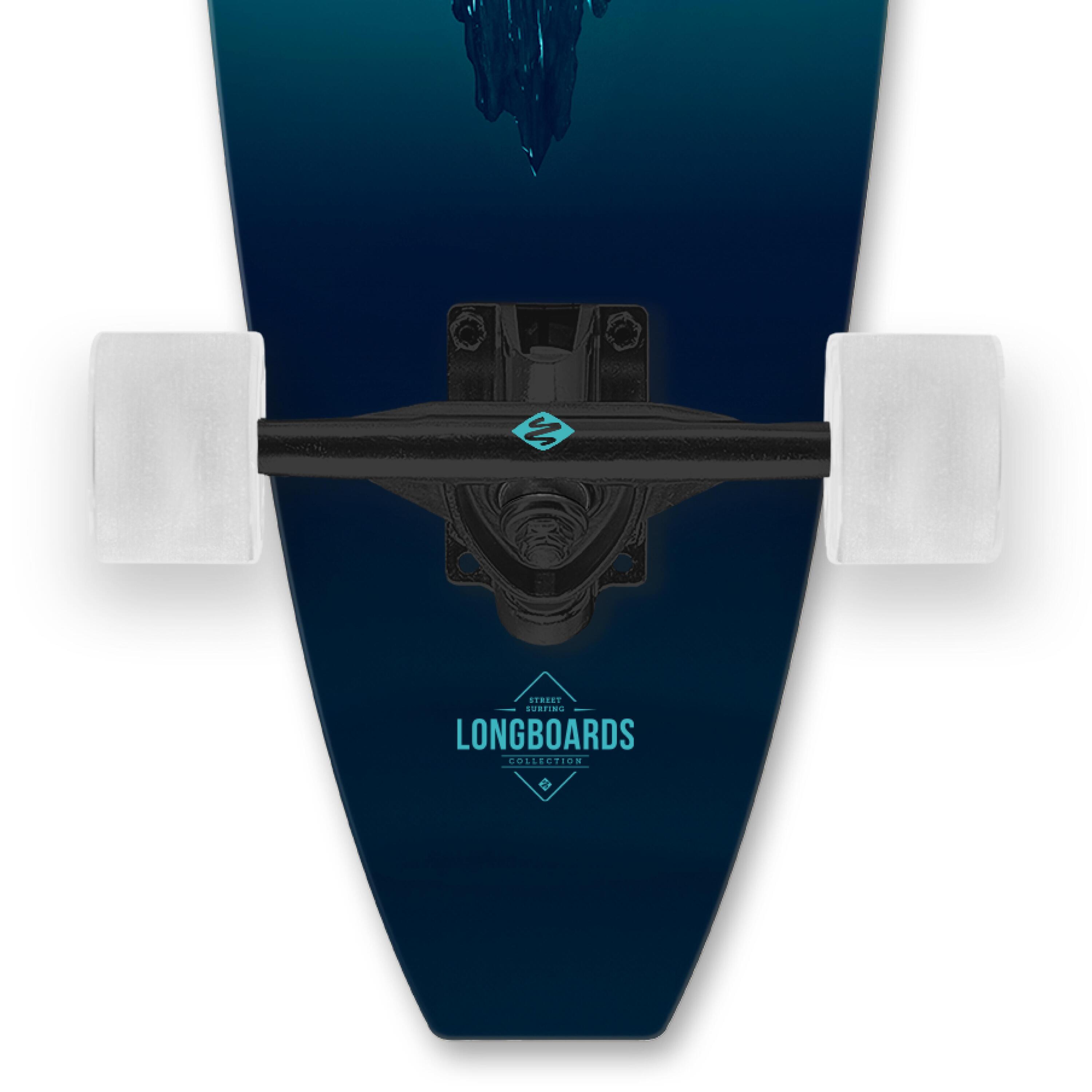 Longboard Cut Kicktail 36" Iceberg 5/7