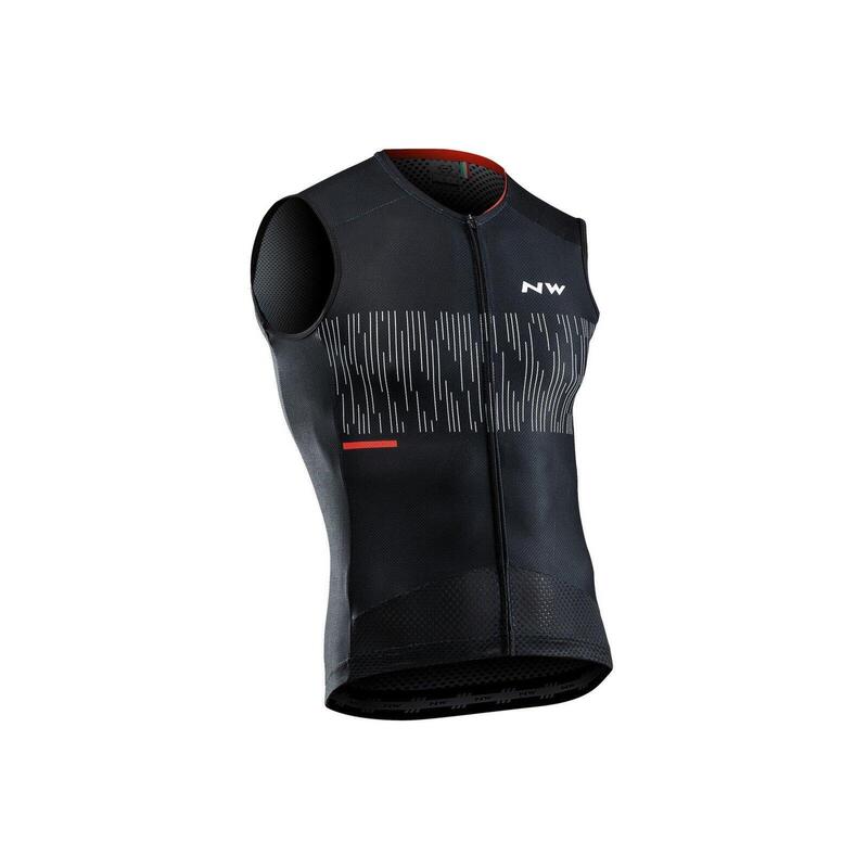 Koszulka rowerowa męskie NORTHWAVE STORM AIR JERSEY SLEEVELESS