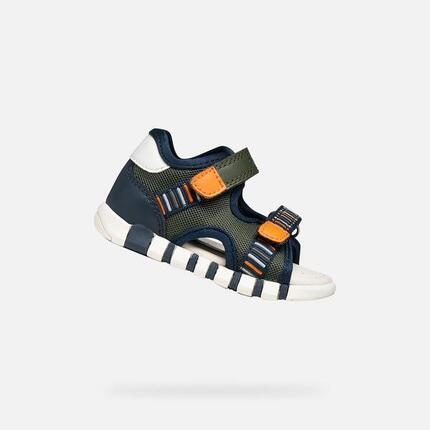 Sandales Bébé Garçon SANDAL IUPIDOO BABY BOY Bleu Marine/Rouge