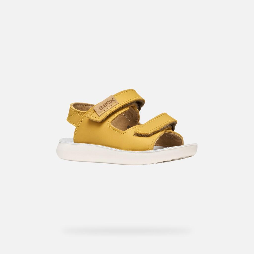 Sandales Bébé Garçon SANDAL LIGHTFLOPPY BABY BOY Ocre 3/7