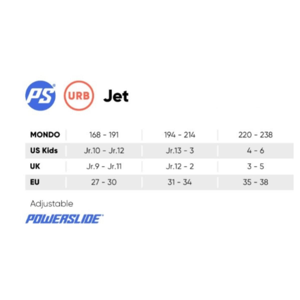 POWERSLIDE Jet Adjustable Kids verstelbare kinder inline skates 2/7