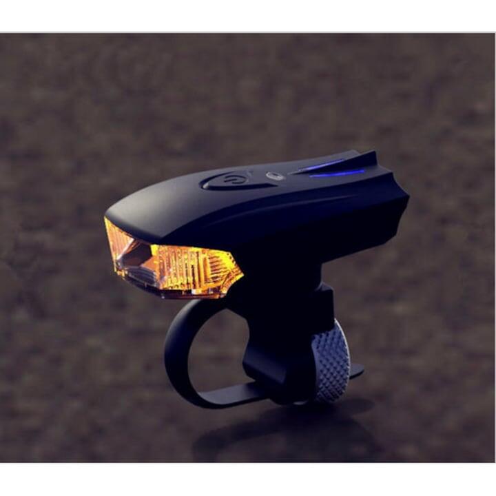 Far inteligent Carsons 400 lumeni, stop spate 100lm, reincarcabile USB